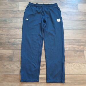 Notre Dame Sweatpants Mens Large Tall Blue Under Armour Fighting Irish Comfort